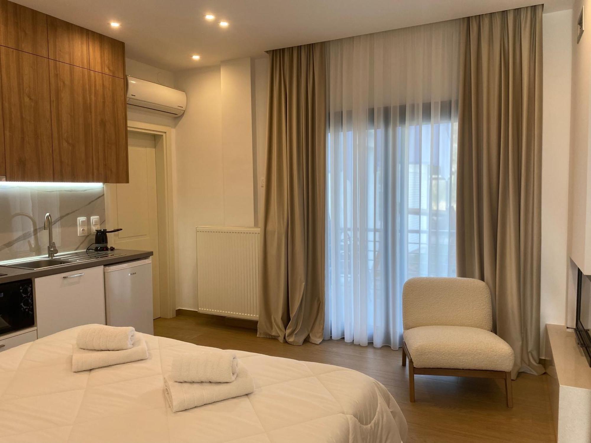 Apartament Lithos Káto Loutrákion Zewnętrze zdjęcie